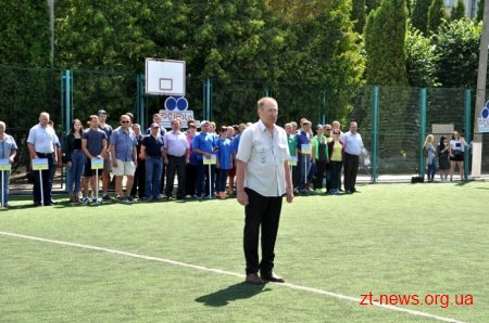 У Житомирі провели обласні змагання на звання кращих спортсменів серед держслужбовців