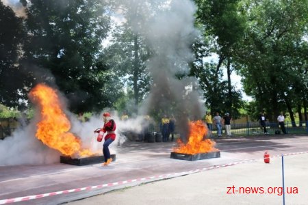 Житомирські юні рятувальники стали чемпіонами України з пожежно-прикладного спорту