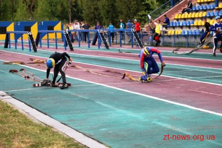 Житомирські юні рятувальники стали чемпіонами України з пожежно-прикладного спорту