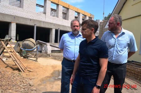 У Житомирі продовжується будівництво міської гімназії №3