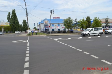 На проспектах Незалежності та Миру до кінця року буде побудовано острівки безпеки