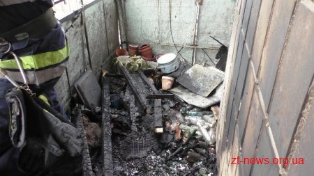 У Житомирі горіла квартира в 14-поверховому будинку