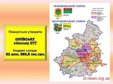 На Житомирщині планують створити ще 7 об’єднаних громад