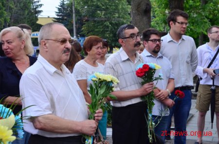 В Житомирі вшанували пам'ять Олега Ольжича