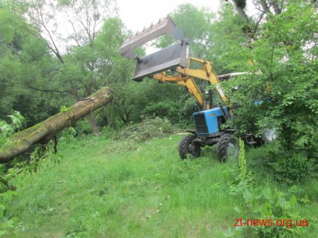 У Житомирі розпочали очищення річки Кам’янка