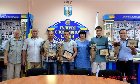 У Житомирі нагородили переможців обласної акції «Кращий спортсмен місяця»