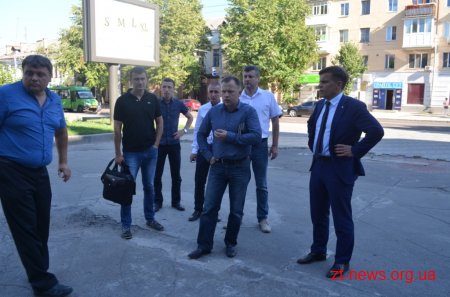 Житомирській міський голова пройшовся Київською та дав свої пропозиції з благоустрою