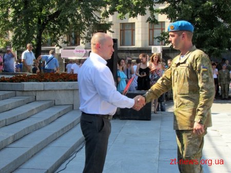 У Житомирі відзначили день ВДВ
