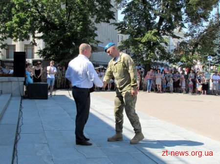 У Житомирі відзначили день ВДВ