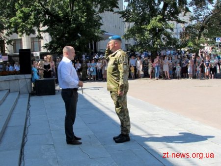 У Житомирі відзначили день ВДВ