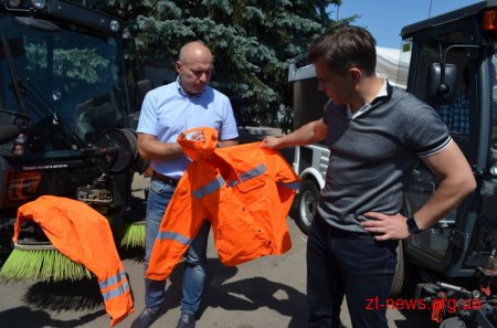 Нова прибиральна техніка невдовзі вийде на вулиці Житомира