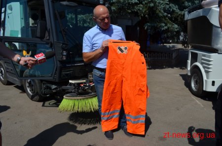 Нова прибиральна техніка невдовзі вийде на вулиці Житомира