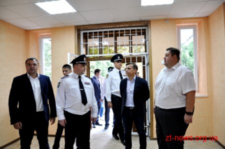 У Житомирі відкрили адміністративний центр роти поліції особливого призначення
