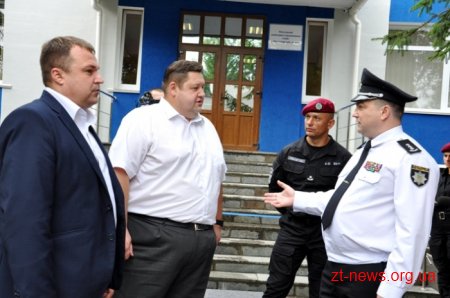 У Житомирі відкрили адміністративний центр роти поліції особливого призначення