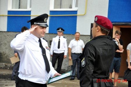 У Житомирі відкрили адміністративний центр роти поліції особливого призначення