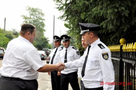 У Житомирі відкрили адміністративний центр роти поліції особливого призначення