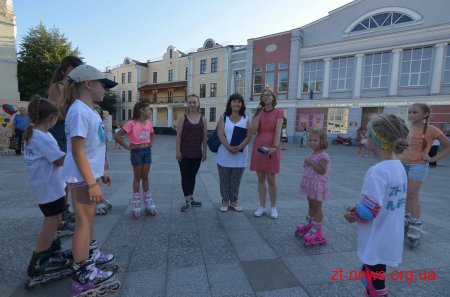 У Житомирі тренування з фігурного катання провели під відритим небом