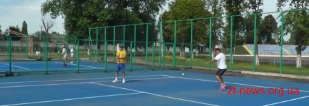 У Коростені вперше за останні 30 років пройшов турнір з тенісу