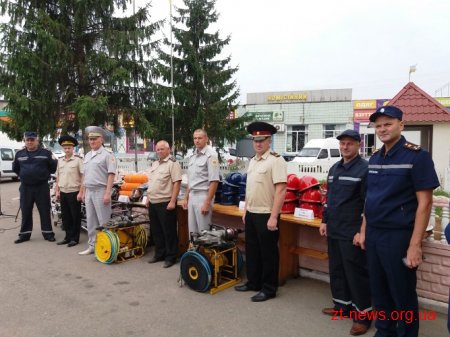 Рятувальники Житомирщини отримали спорядження від норвезьких благодійників