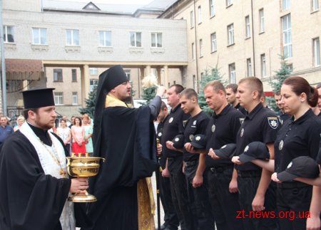 У Житомирі поліцейські слідчі склали присягу