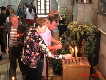 Житомирські рятувальники вшанували працівників, загиблих при виконанні службових обов‘язків