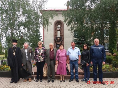 Житомирські рятувальники вшанували працівників, загиблих при виконанні службових обов‘язків