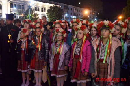 У Житомирі відкрили пам’ятник Героям Небесної Сотні