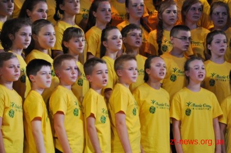 Юні житомиряни показали свої таланти під час гала-концерту «Music Camp International»