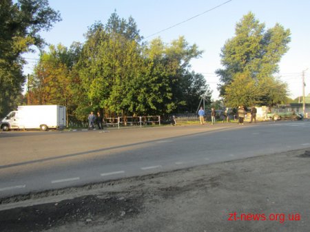 У Новограді-Волинському зіштовхнулися дві автівки