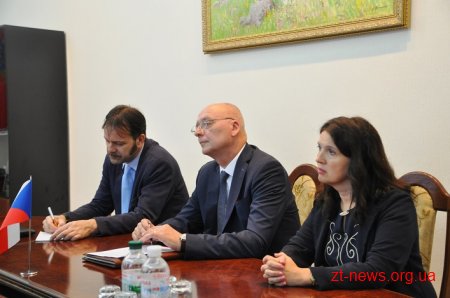 Ігор Гундич із Послом Чехії розглянули можливості залучення інвесторів на Житомирщину