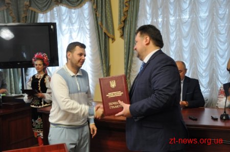 Спортсмени Житомирщини отримали відзнаки до Дня фізичної культури і спорту