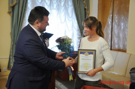 Спортсмени Житомирщини отримали відзнаки до Дня фізичної культури і спорту