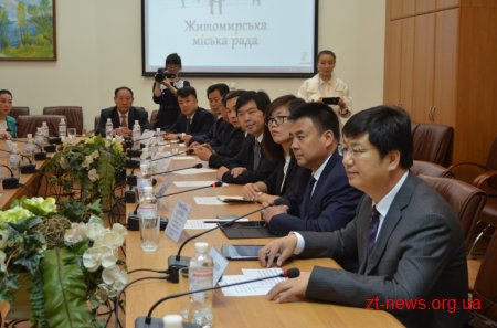 Житомир підписав Угоду про стратегічне співробітництво з містом Шанглу