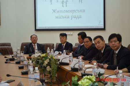 Житомир підписав Угоду про стратегічне співробітництво з містом Шанглу