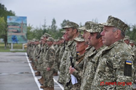 У Новограді-Волинському розпочалися навчальні збори військовозобов’язаних