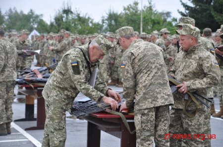 У Новограді-Волинському розпочалися навчальні збори військовозобов’язаних