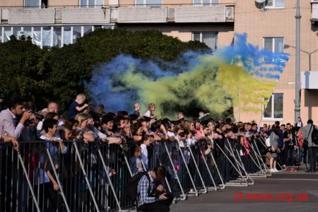 На майдані Соборному відбувся Третій Всеукраїнський фестиваль військових духових оркестрів