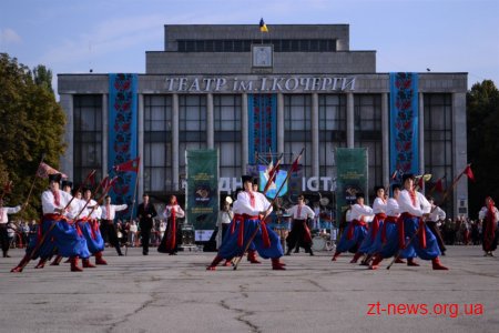На майдані Соборному відбувся Третій Всеукраїнський фестиваль військових духових оркестрів