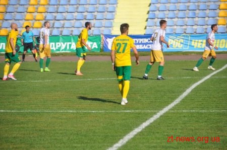 ФК "Полісся" здобув впевнену перемогу у матчі з тернопільською “Нивою”