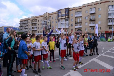 У Житомирі завершився ІІ-й Космічний напівмарафон