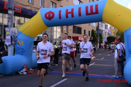 У Житомирі завершився ІІ-й Космічний напівмарафон