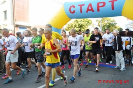 У Житомирі завершився ІІ-й Космічний напівмарафон