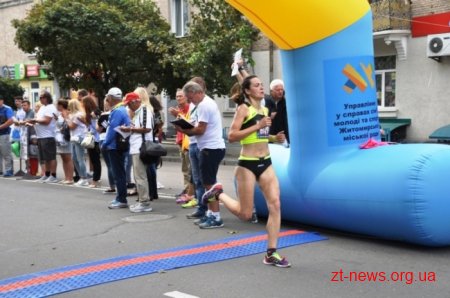 У Житомирі завершився ІІ-й Космічний напівмарафон