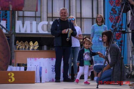 У Житомирі завершився ІІ-й Космічний напівмарафон