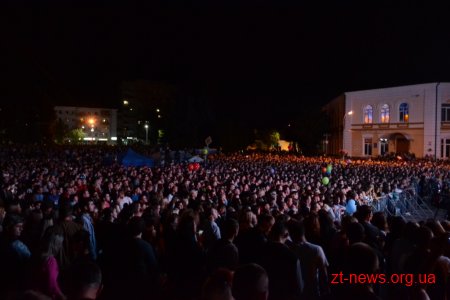 Тисячі житомирян долучилися до загальноміського святкування Дня міста