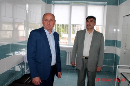 Ремонт реперфузійного центру обласної лікарні майже завершено