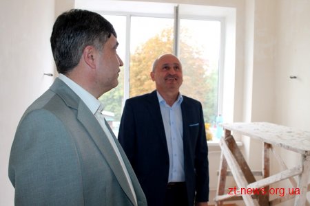 Ремонт реперфузійного центру обласної лікарні майже завершено