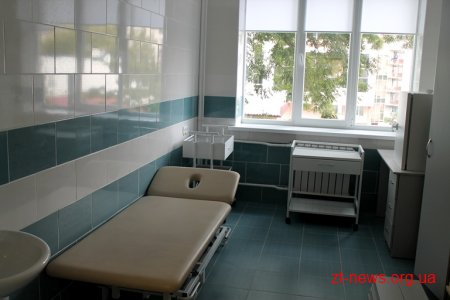 Ремонт реперфузійного центру обласної лікарні майже завершено
