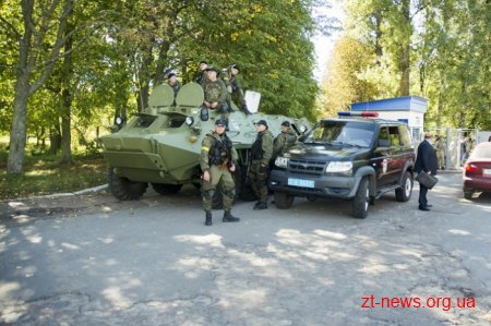 На Житомирщині проходять антитерористичні навчання