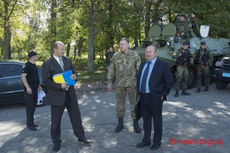 На Житомирщині проходять антитерористичні навчання